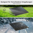 Bild in Galerie-Betrachter laden, EFORU Solarpanel Halterung für 2 Module, Geeignet für Flachdach/Garten/Fassade
