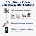 Bild in Galerie-Betrachter laden, Anker SOLIX Solarbank 4 E5000 Pro Balkonkraftwerk Speicher mit 500W Solarmodul Set
