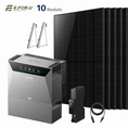 Bild in Galerie-Betrachter laden, Anker SOLIX Solarbank 4 E5000 Pro Balkonkraftwerk Speicher mit 500W Solarmodul Set
