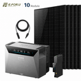 Bild in Galerie-Betrachter laden, Anker SOLIX Solarbank 4 E5000 Pro Balkonkraftwerk Speicher mit 500W Solarmodul Set
