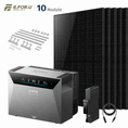 Bild in Galerie-Betrachter laden, Anker SOLIX Solarbank 4 E5000 Pro Balkonkraftwerk Speicher mit 500W Solarmodul Set
