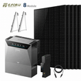 Bild in Galerie-Betrachter laden, Anker SOLIX Solarbank 4 E5000 Pro Balkonkraftwerk Speicher mit 500W Solarmodul Set
