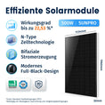 Bild in Galerie-Betrachter laden, Anker SOLIX Solarbank 4 E5000 Pro Balkonkraftwerk Speicher mit 500W Solarmodul Set
