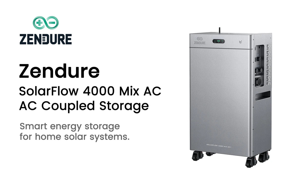 Zendure AC-gekoppelte Speicher im B2B-Großhandel bei E.FOR.U – u. a. Zendure SolarFlow 2400 AC+