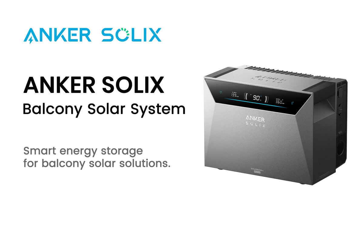 Anker Balkonkraftwerk-Speicher im B2B-Großhandel bei E.FOR.U – u. a. Anker SOLIX Solarbank 3 E2700 Pro